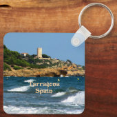 Tarragona, Spanje Sleutelhanger (Achterkant)