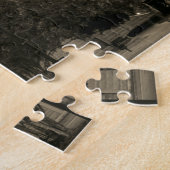 Tarrant County Courthouse Zuidwestzijde Zwart-Wit Legpuzzel (Zijkant)