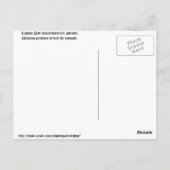 Tarred & Feathered Verrader Briefkaart (Achterkant)