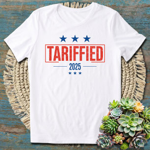 Tarrified Politieke Humor Graphic - Grappige Satir T-shirt
