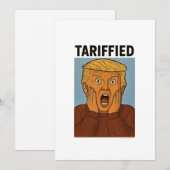 Tarrified Resist Ik sta met pinguïns Feestdagenkaart (Voorkant / Achterkant)