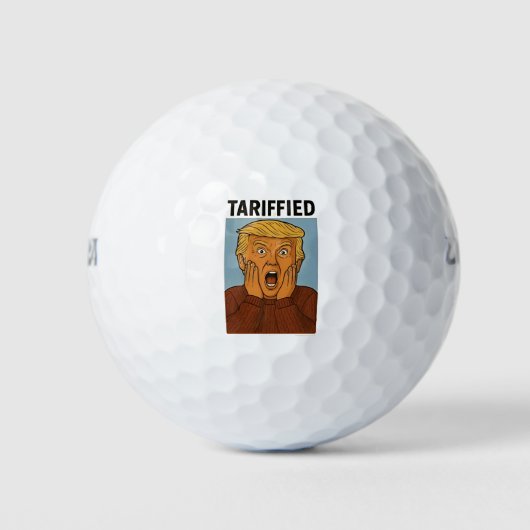 Tarrified Resist Ik sta met pinguïns Golfballen (Voorkant)