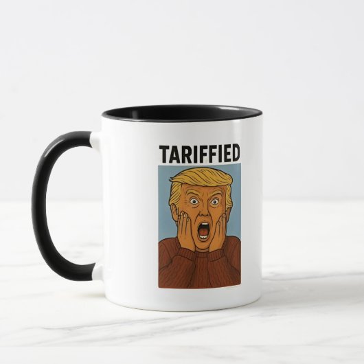 Tarrified Resist Ik sta met pinguïns Mok (Links)