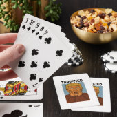 Tarrified Resist Ik sta met pinguïns Pokerkaarten (Insitu)