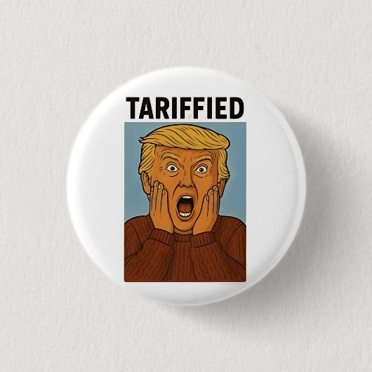 Tarrified Resist Ik sta met pinguïns Ronde Button 3,2 Cm (Voorkant)