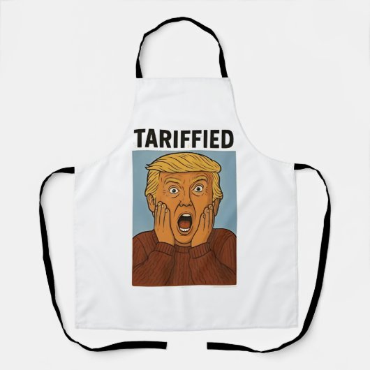 Tarrified Resist Ik sta met pinguïns Schort (Voorkant)