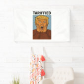 Tarrified Resist Ik sta met pinguïns Spandoek (Insitu)