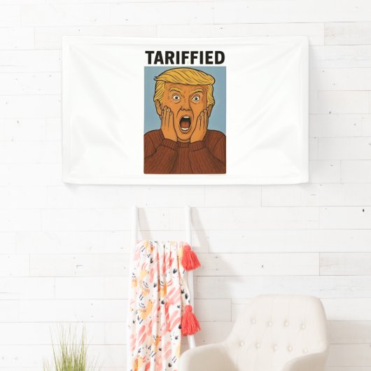 Tarrified Resist Ik sta met pinguïns Spandoek (Insitu)
