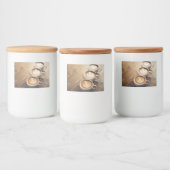 tarros de comidas decápsulas de café voedselcontainer etiket (Flessen)