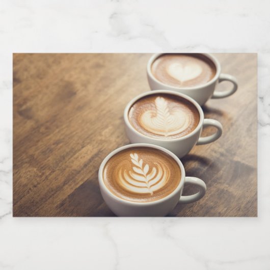 tarros de comidas decápsulas de café voedselcontainer etiket (Enkel label)