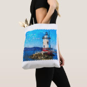 Tarrytown Light House Canvas tas (Dichtbij)