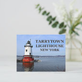 Tarrytown Lighthouse, Briefkaart van New York (Staand voorkant)