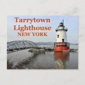 Tarrytown Lighthouse, Briefkaart van New York (Voorkant)