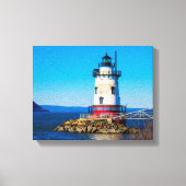 Tarrytown Lighthouse Canvas Afdruk (Voorkant)