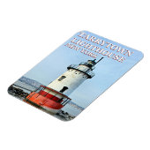 Tarrytown Lighthouse, New York 3x4 Flexi Magnet Magneet (Linkerzijde)