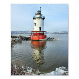 Tarrytown Lighthouse, New York Foto Afdruk