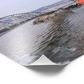 Tarrytown Lighthouse, New York Foto Foto Afdruk (Hoek)