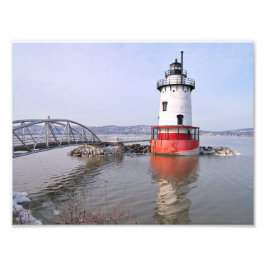 Tarrytown Lighthouse, New York Foto Foto Afdruk