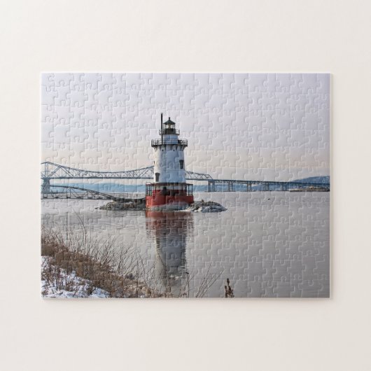 Tarrytown Lighthouse, New York Jigzaag Puzzle Legpuzzel (Horizontaal)
