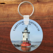 Tarrytown Lighthouse, New York Sleutelhanger (Voorkant)