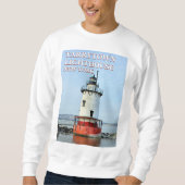 Tarrytown Lighthouse, New York Sweatshirt (Voorkant)