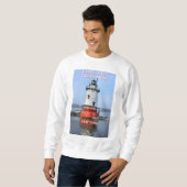 Tarrytown Lighthouse, New York Sweatshirt (Voorkant volledig)