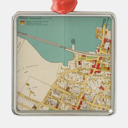 Tarrytown, N Tarrytown Metalen Ornament (Voorkant)