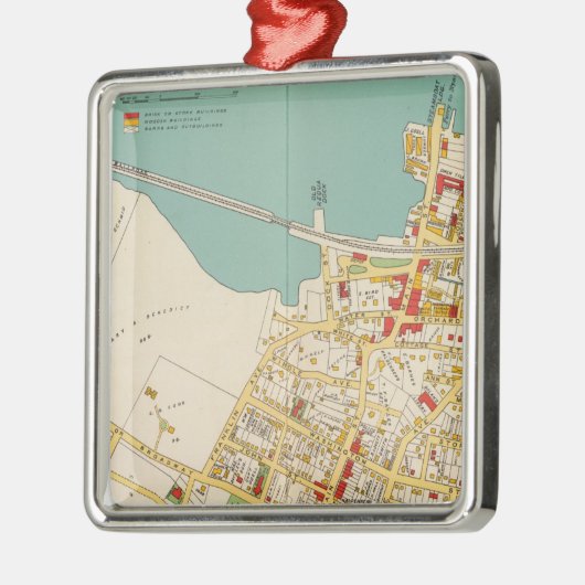 Tarrytown, N Tarrytown Metalen Ornament (Links)