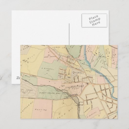 Tarrytown, N Tarrytown, New York Briefkaart (Voorkant / Achterkant)