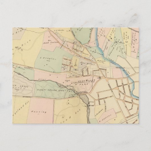 Tarrytown, N Tarrytown, New York Briefkaart (Voorkant)