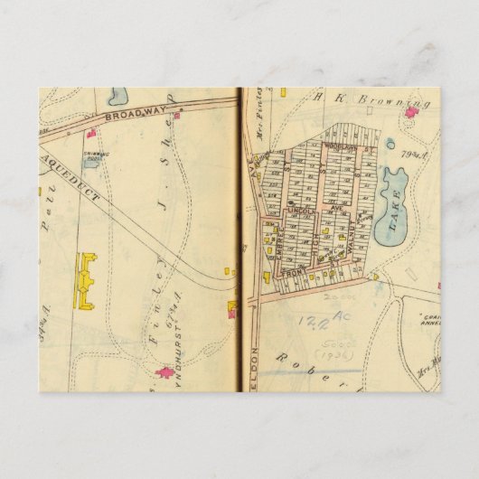 Tarrytown, New York 5 Briefkaart (Voorkant)