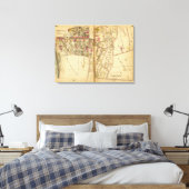 Tarrytown, New York 7 Canvas Afdruk (Insitu (Slaapkamer))