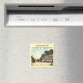 Tarrytown NY-kaartcoördinaten  stijl Magneet (Insitu (Vaatwasser))