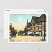 Tarrytown NY, Main St, 1910  Briefkaart (Voorkant / Achterkant)