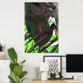 Tarsier Poster (Thuiskantoor)