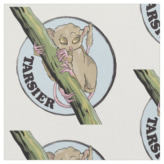 Tarsier Stof (Close Up)