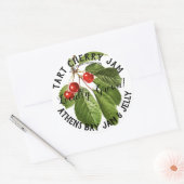 Tart Cherry Jam Product Label (Envelop)
