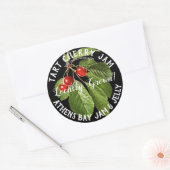 Tart Cherry Jam Product Label (Envelop)