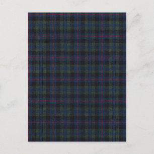 tartaanpatroonweefsel Campbell Briefkaart