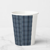 tartaanpatroonweefsel Campbell Paper Cups Papieren Bekers (Links)