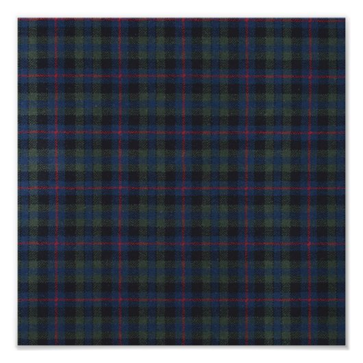 tartaanpatroonweefsel Campbell Posters Prints (Voorkant)