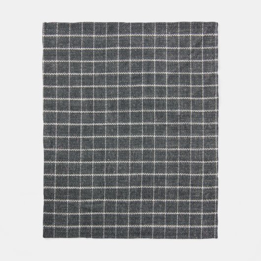 tartaantextuur fleece deken (Voorkant)