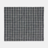 tartaantextuur fleece deken (Voorkant (Horizontaal))