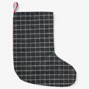tartaantextuur kleine kerstsok