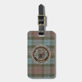 Tartan 2016 tour logo bagagelabel (Voorkant verticaal)
