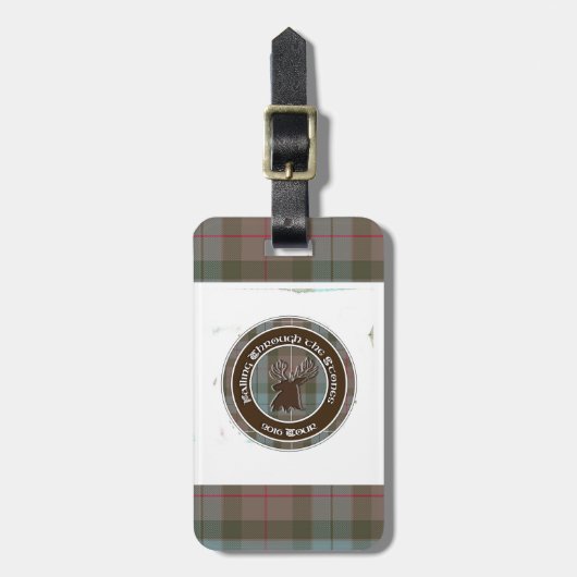 Tartan 2016 tour logo bagagelabel (Voorkant verticaal)