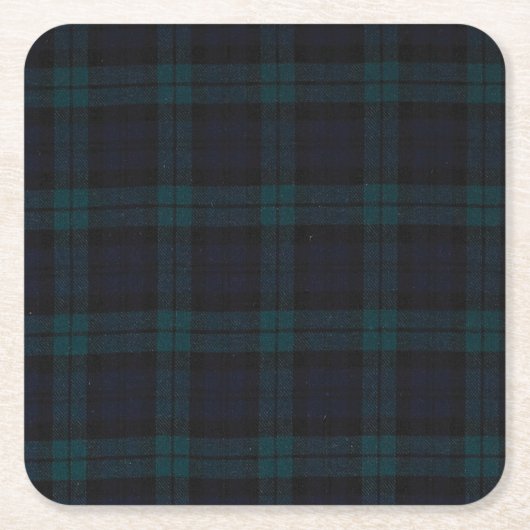 Tartan Aangepaste Onderzetters (Voorkant)