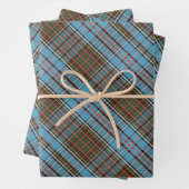 Tartan Anderson Clan geruit patroon afgespeeld Inpakpapier Vel (In situ)
