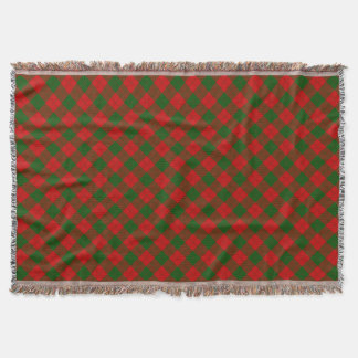 Tartan Areskyn Erskine Red Green Stripes Deken