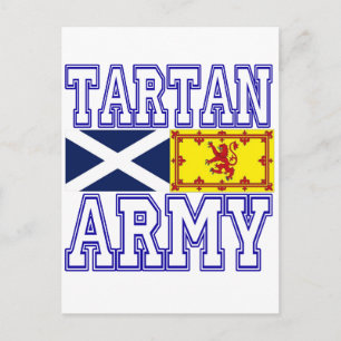 Tartan Army Briefkaart